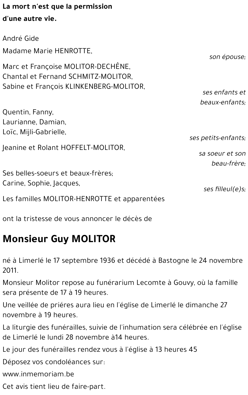 Guy Molitor
