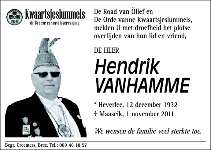Hendrik Vanhamme