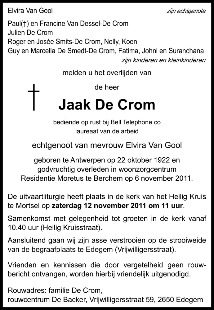 Jaak Constant De Crom
