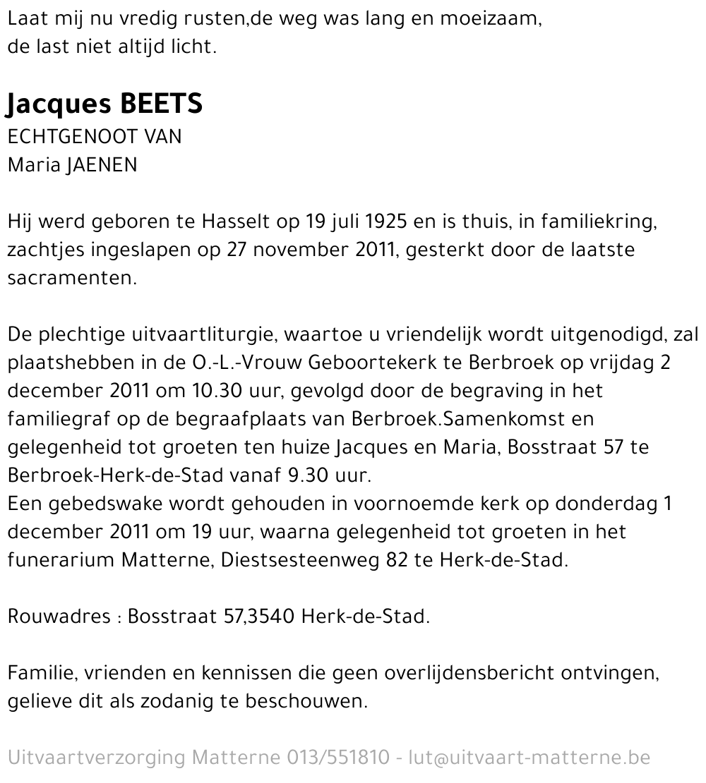 Jacques Beets