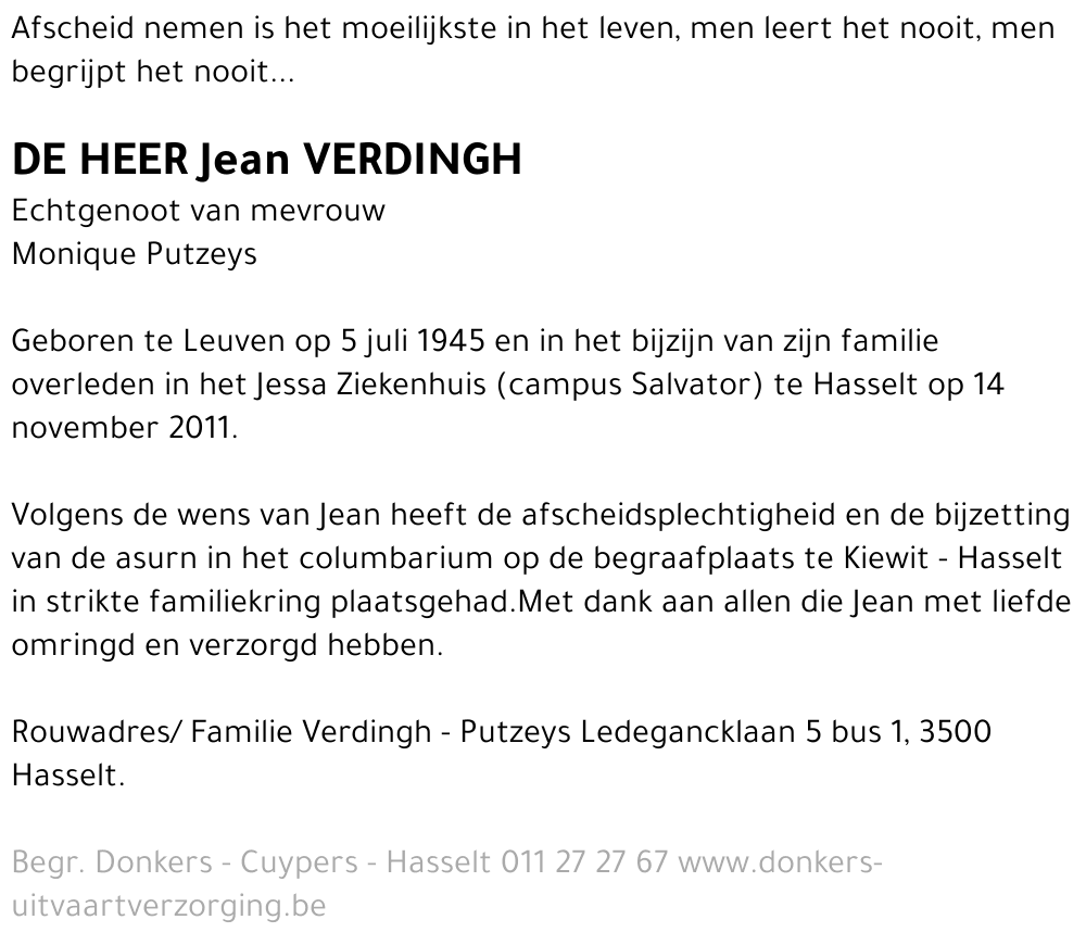 Jean Verdingh