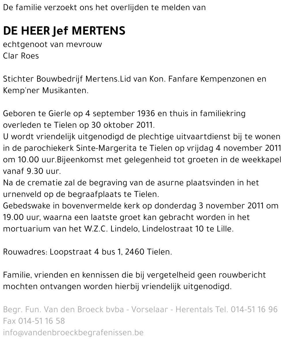 Jef Mertens