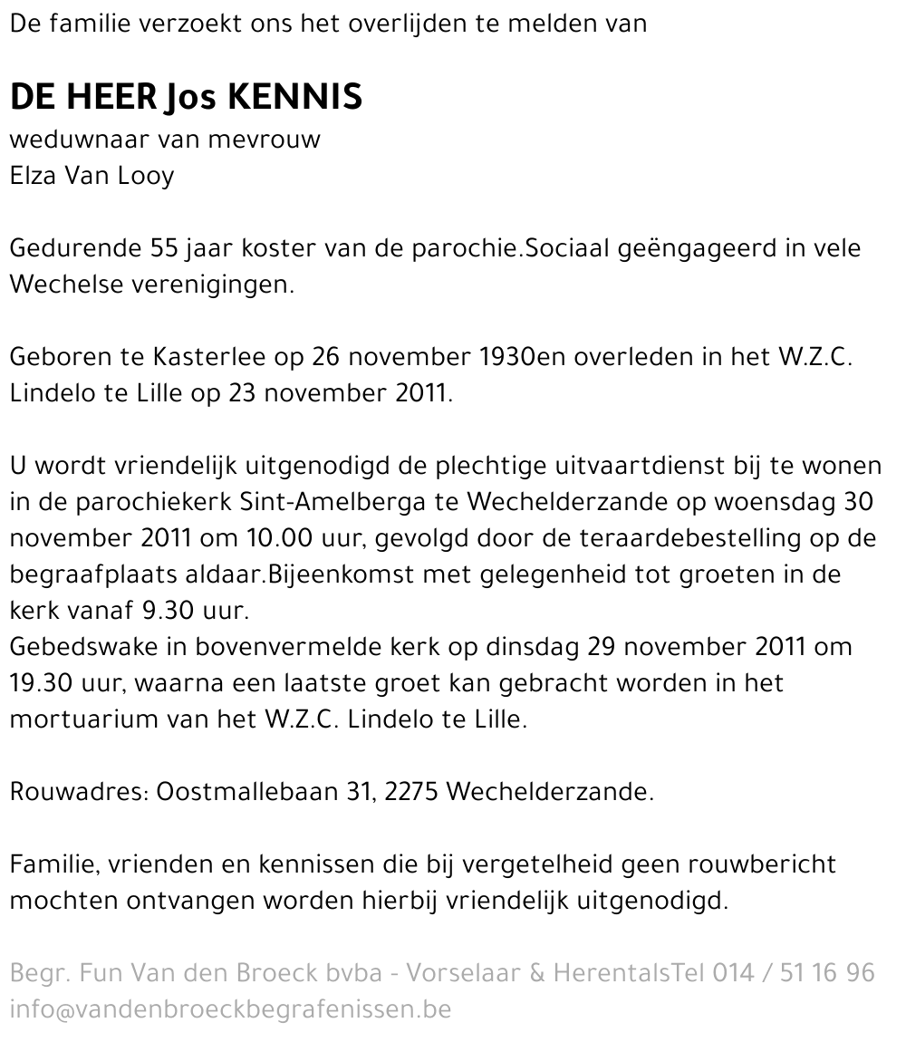 Jos Kennis