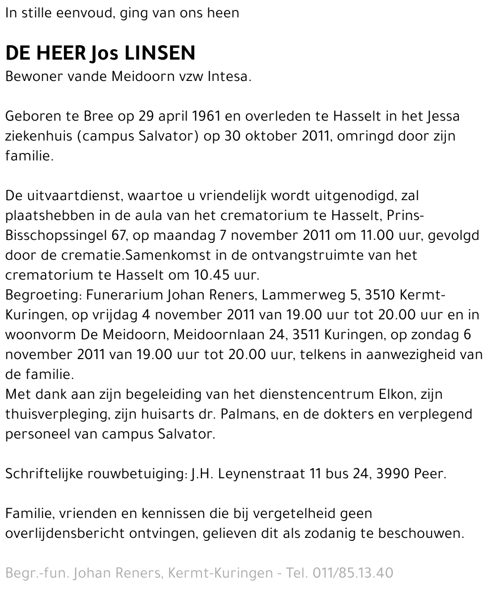 Jos Linsen