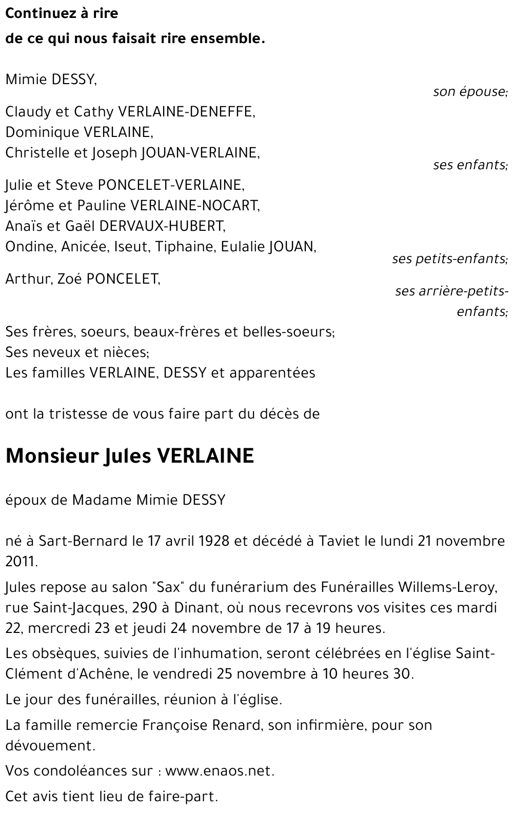 Jules VERLAINE