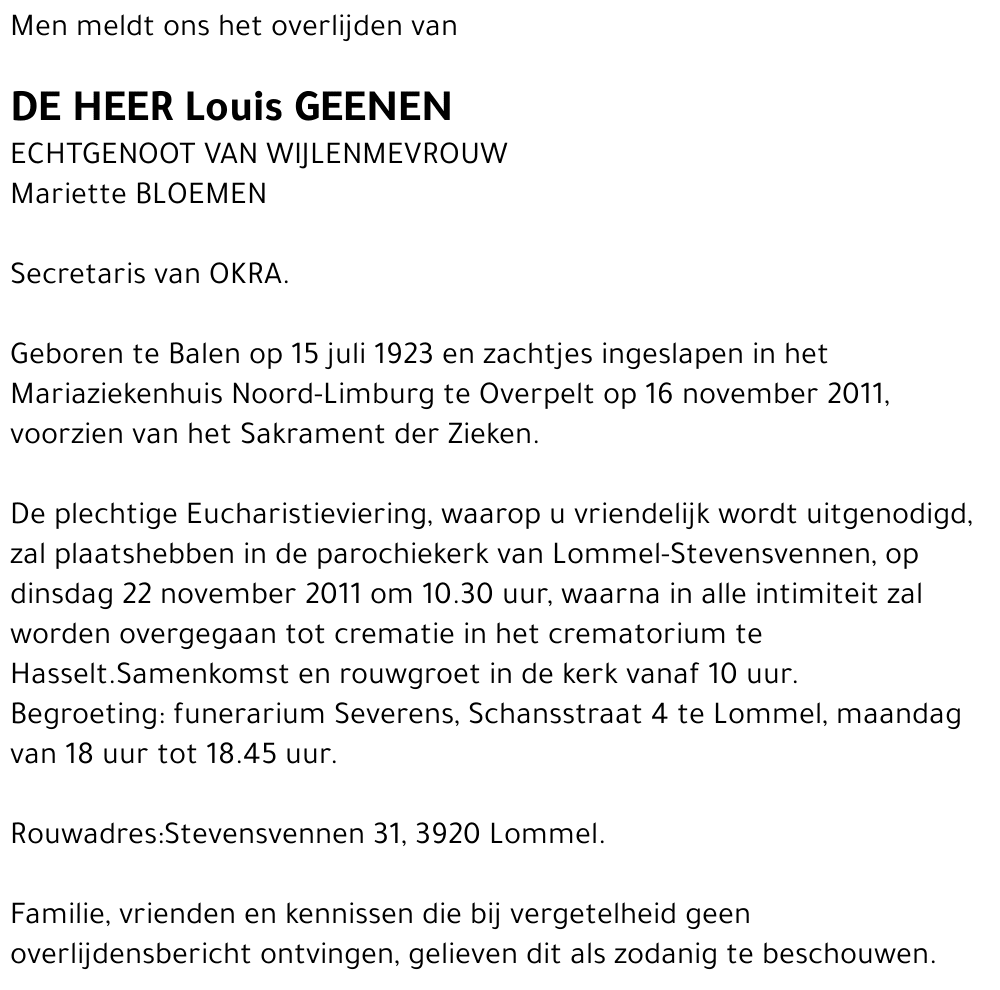 Louis Geenen