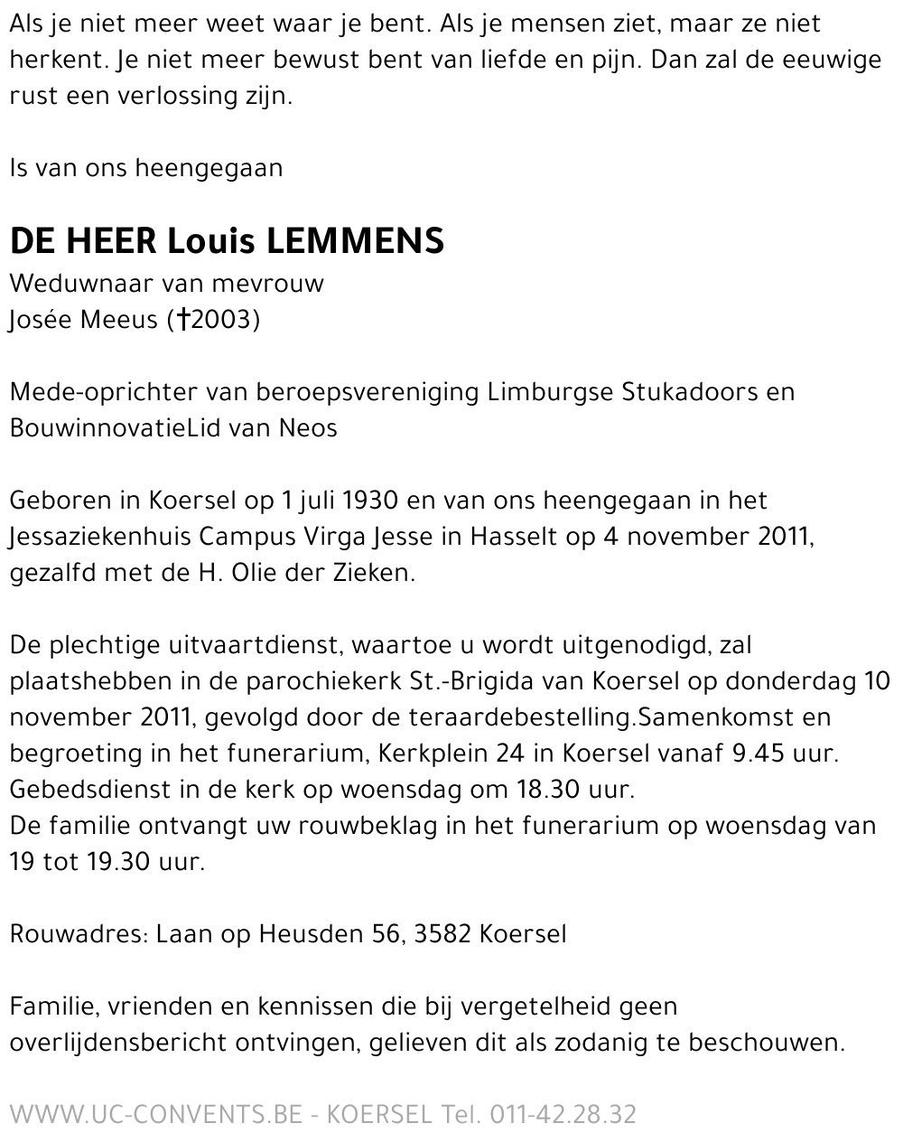 Louis Lemmens