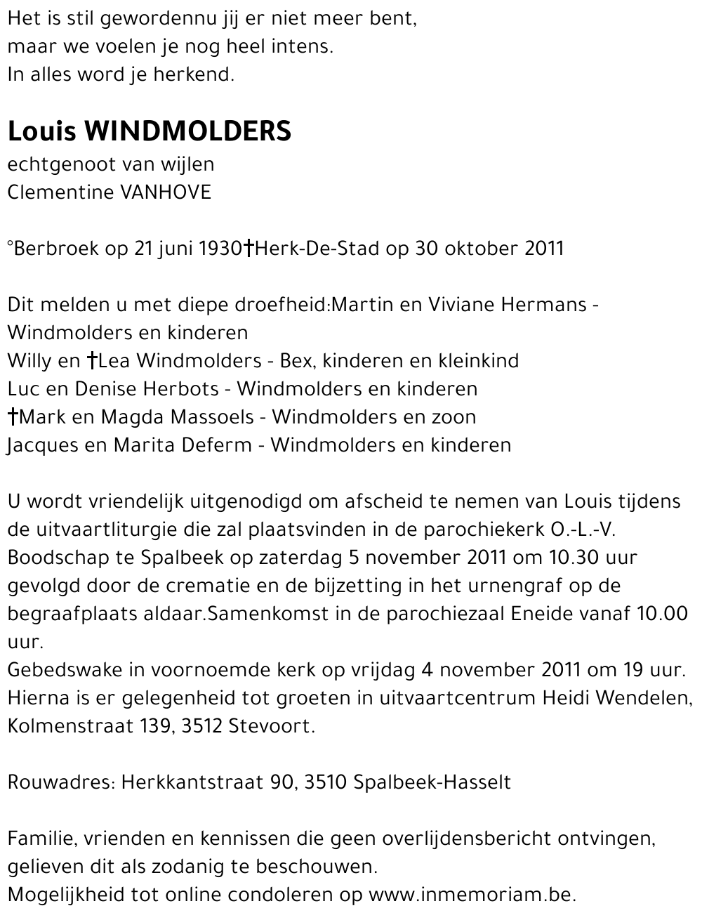 Louis Windmolders
