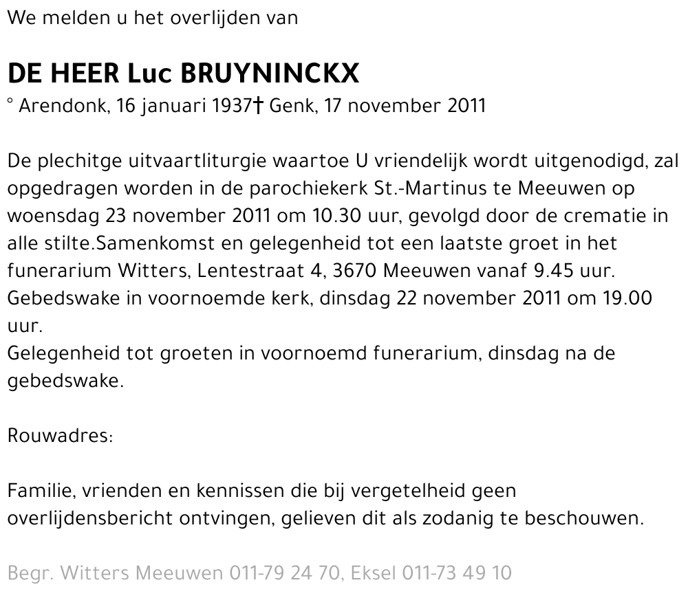 Luc Bruyninckx