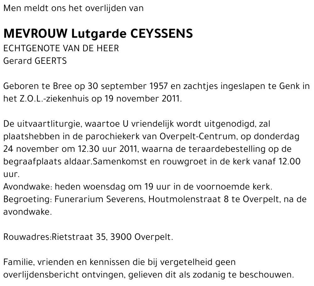 Lutgarde Ceyssens