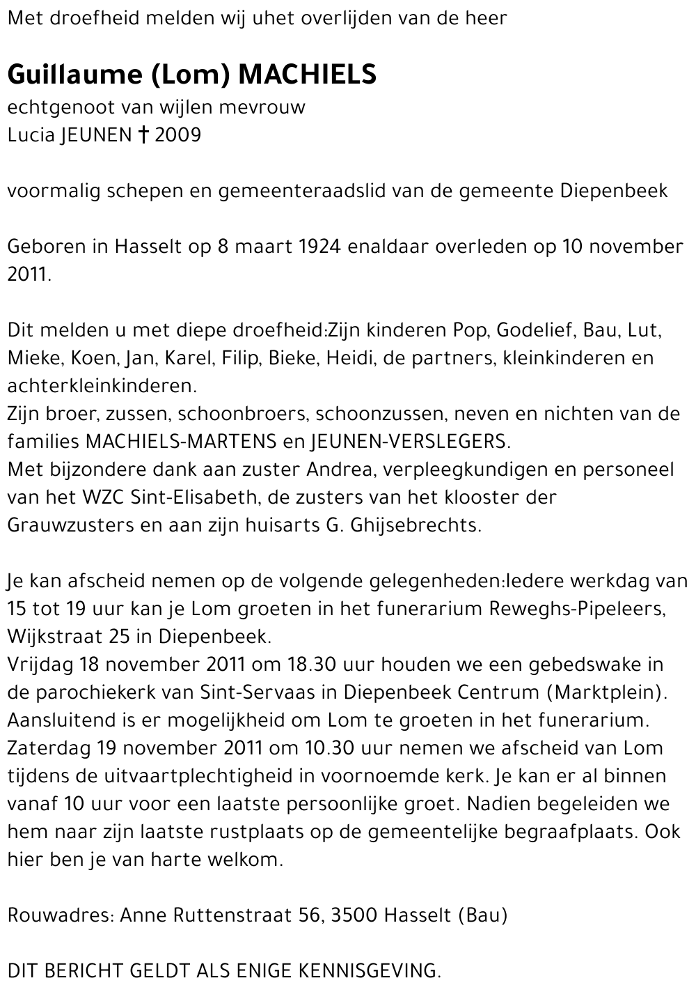 Machiels Guillaume (Lom)