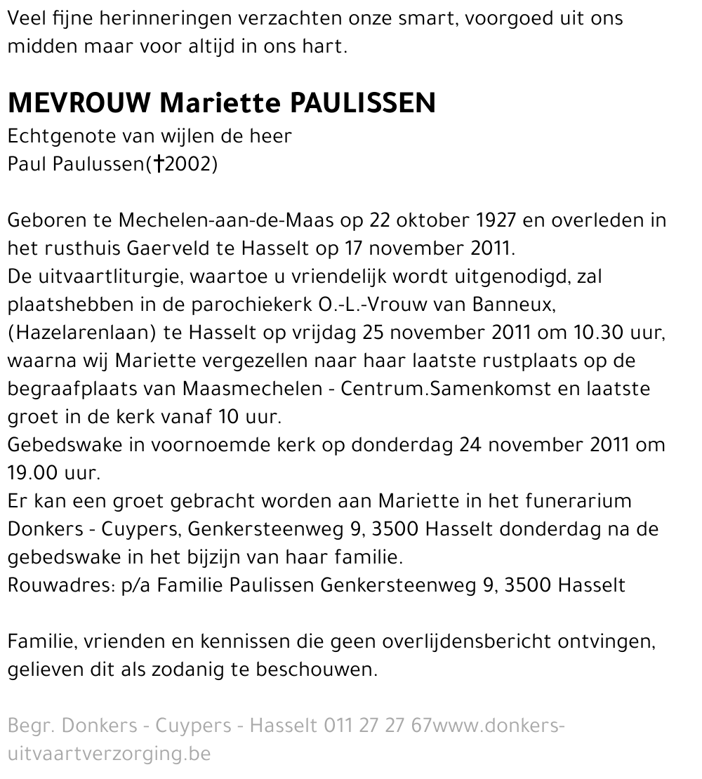 Mariette Paulissen