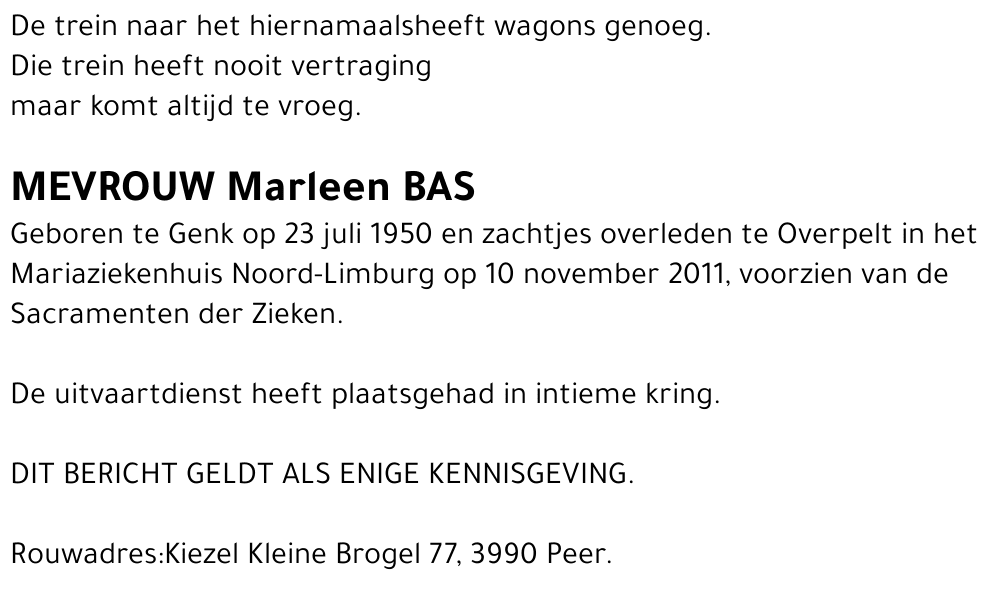 Marleen Bas
