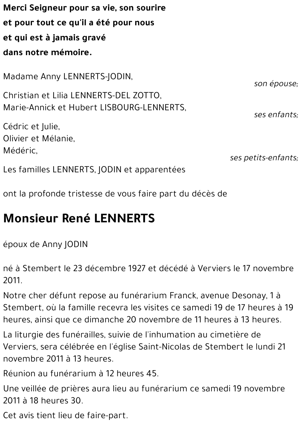 René LENNERTS