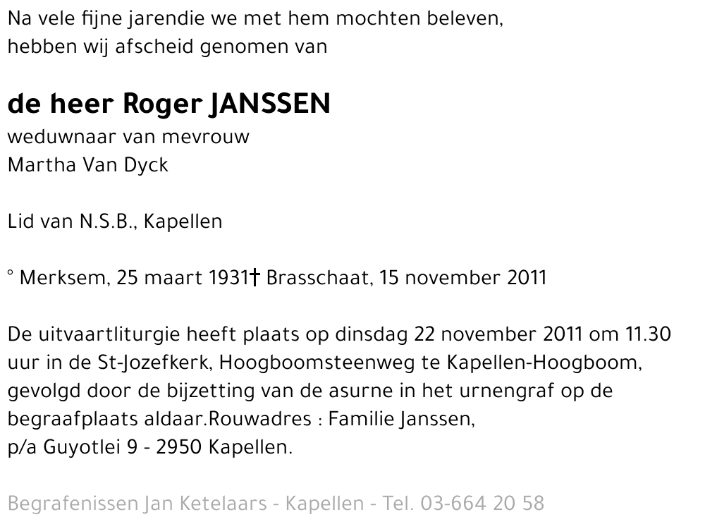 Roger Janssen