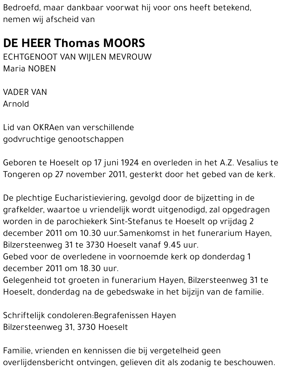 Thomas Moors