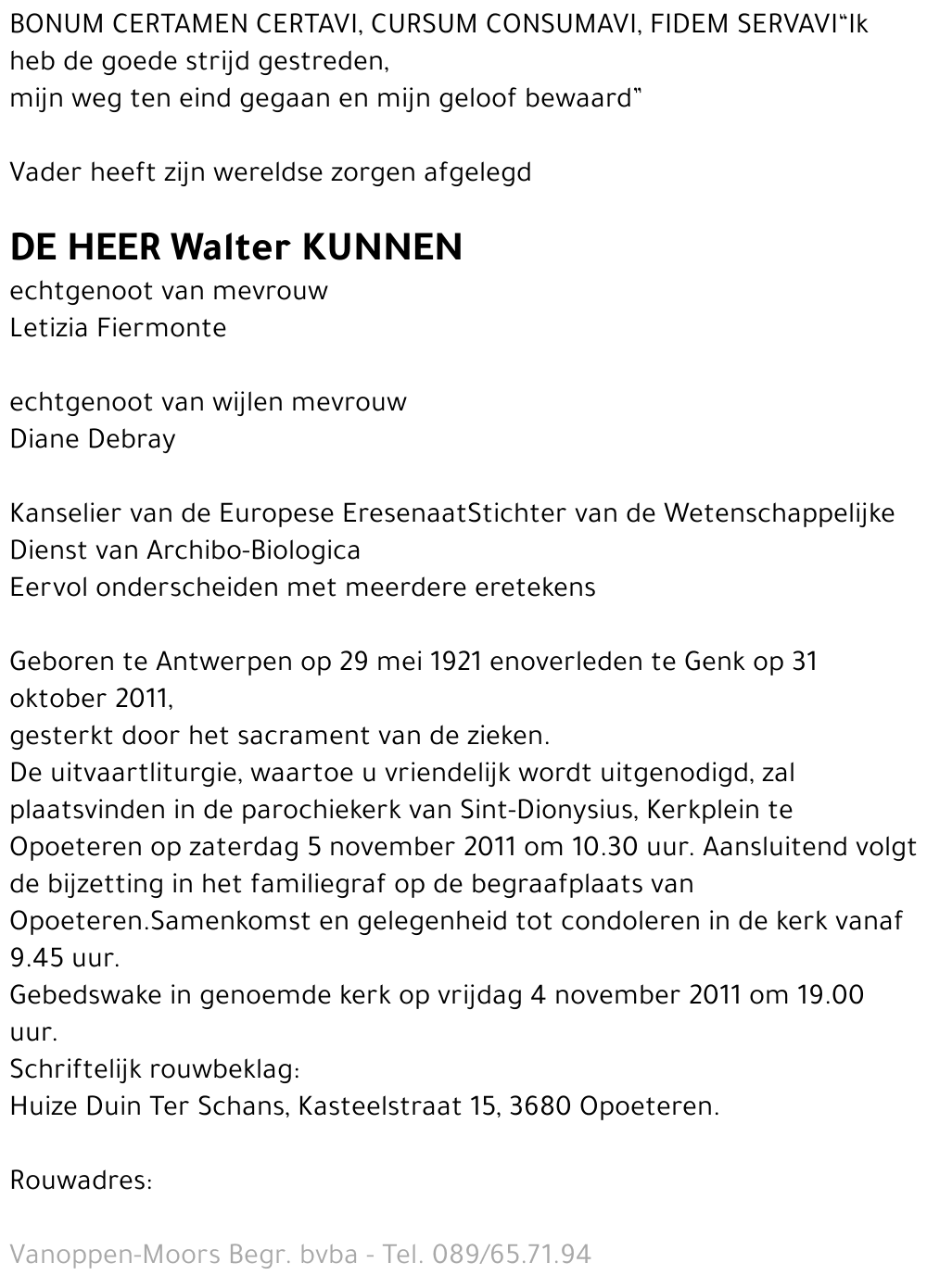 Walter Kunnen