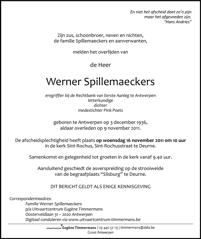 Werner Spillemaeckers