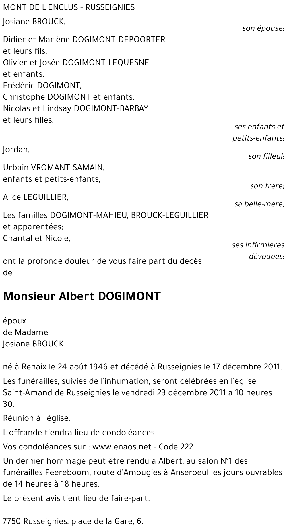 Albert DOGIMONT