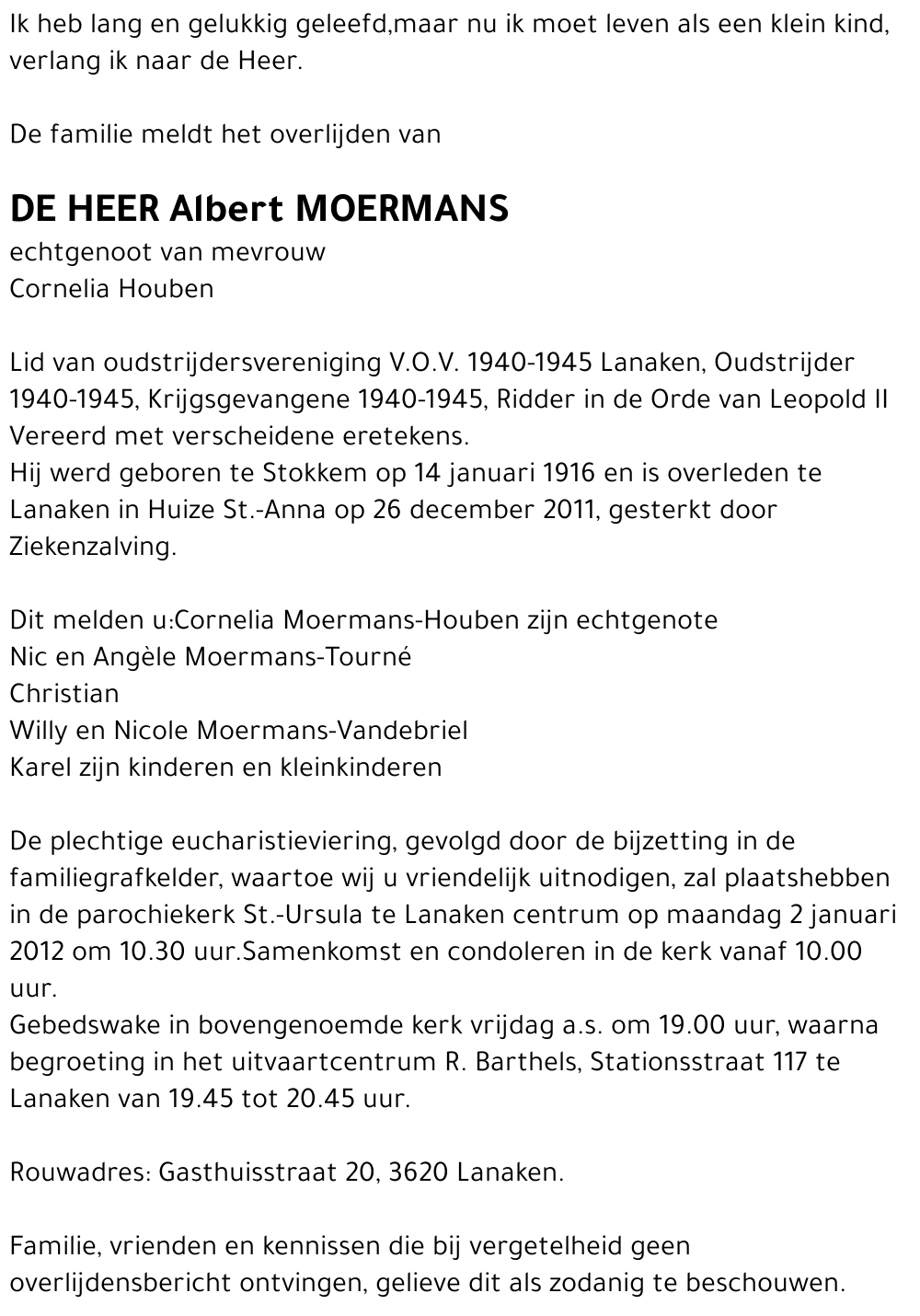 Albert Moermans