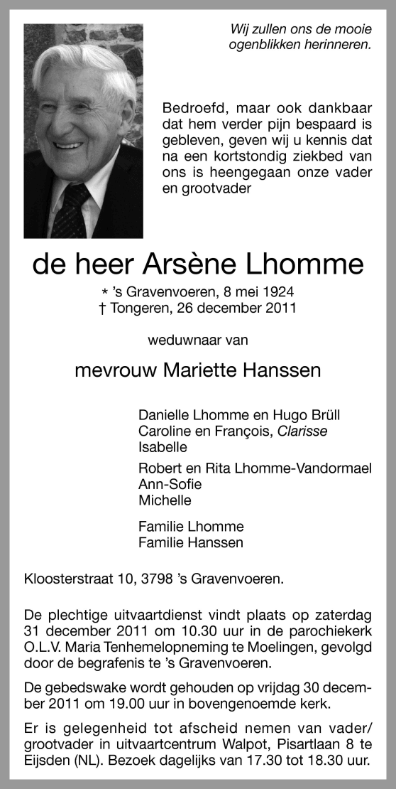 Arsène Lhomme