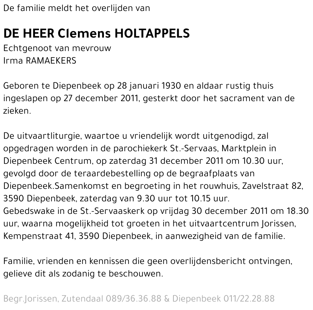Clemens Holtappels