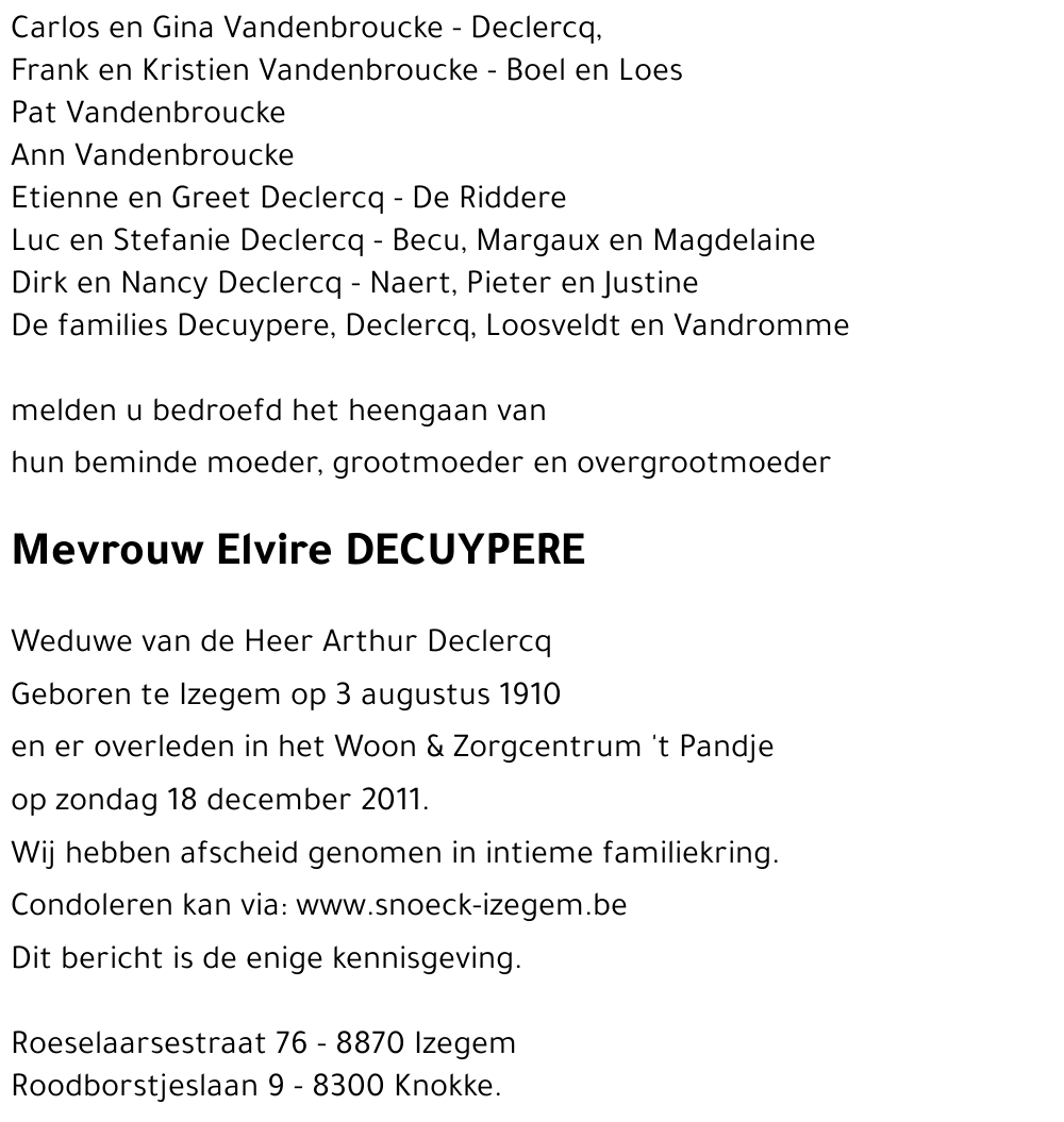 Elvire DECUYPERE