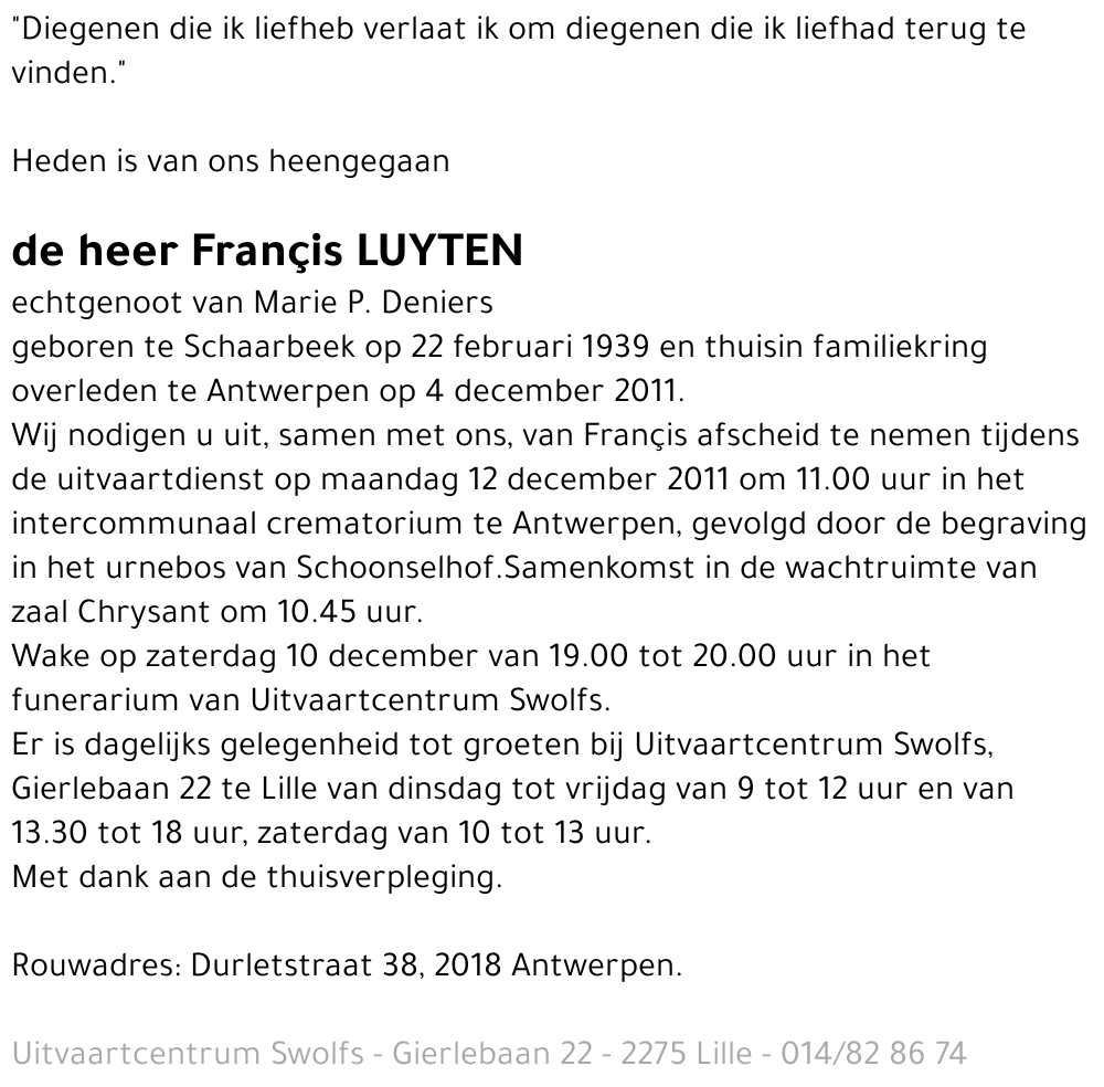 Françis Luyten