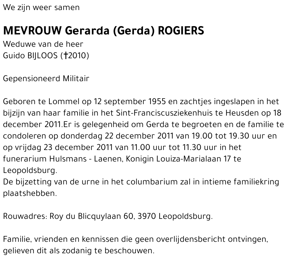 Gerarda Rogiers