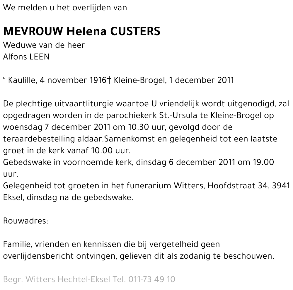 Helena Custers