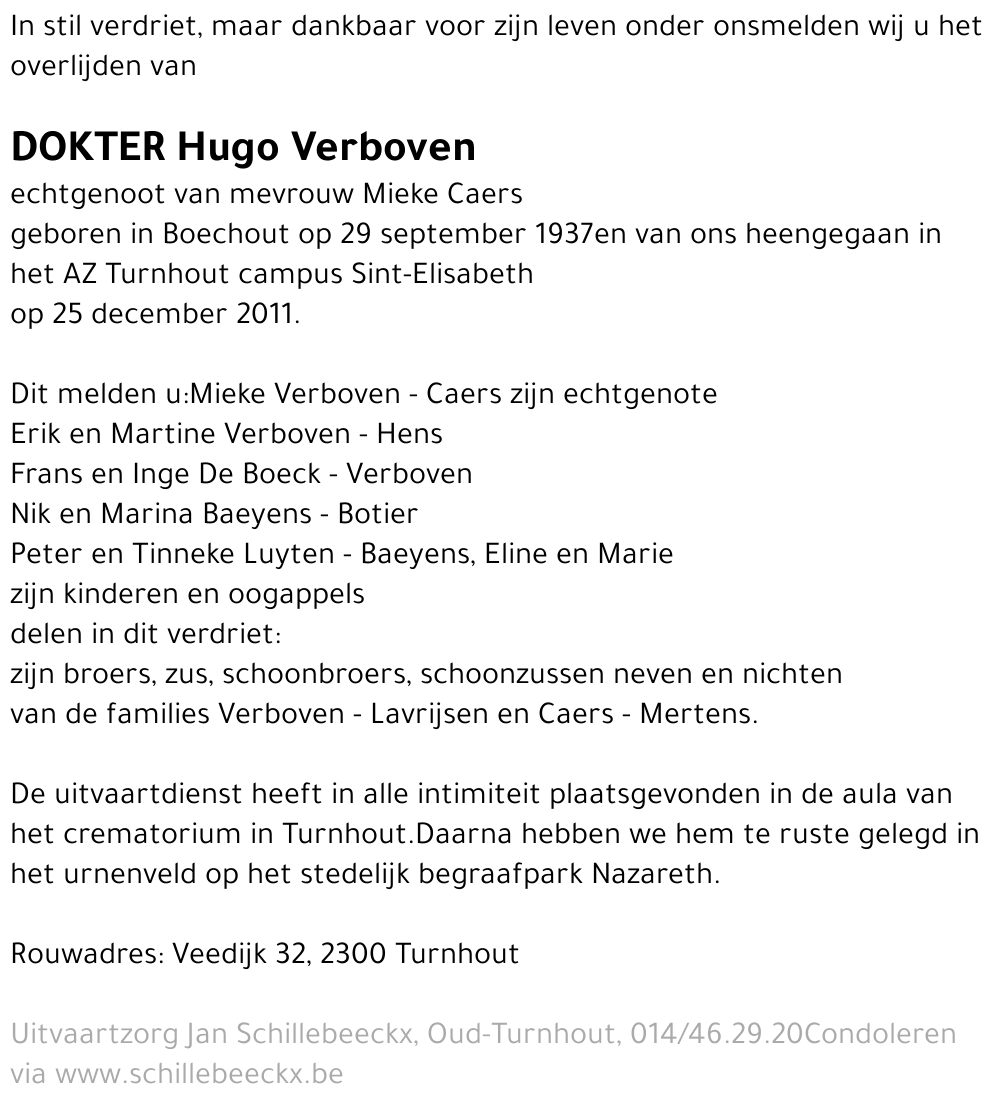 Hugo Verboven