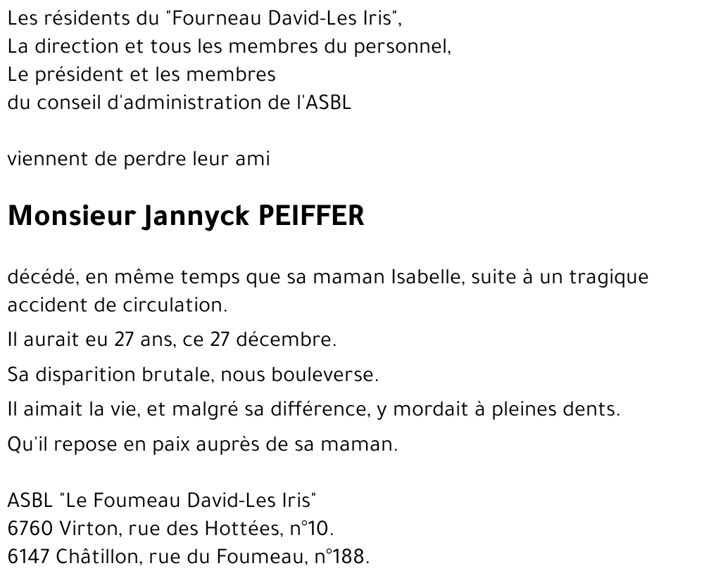 Jannyck PEIFFER
