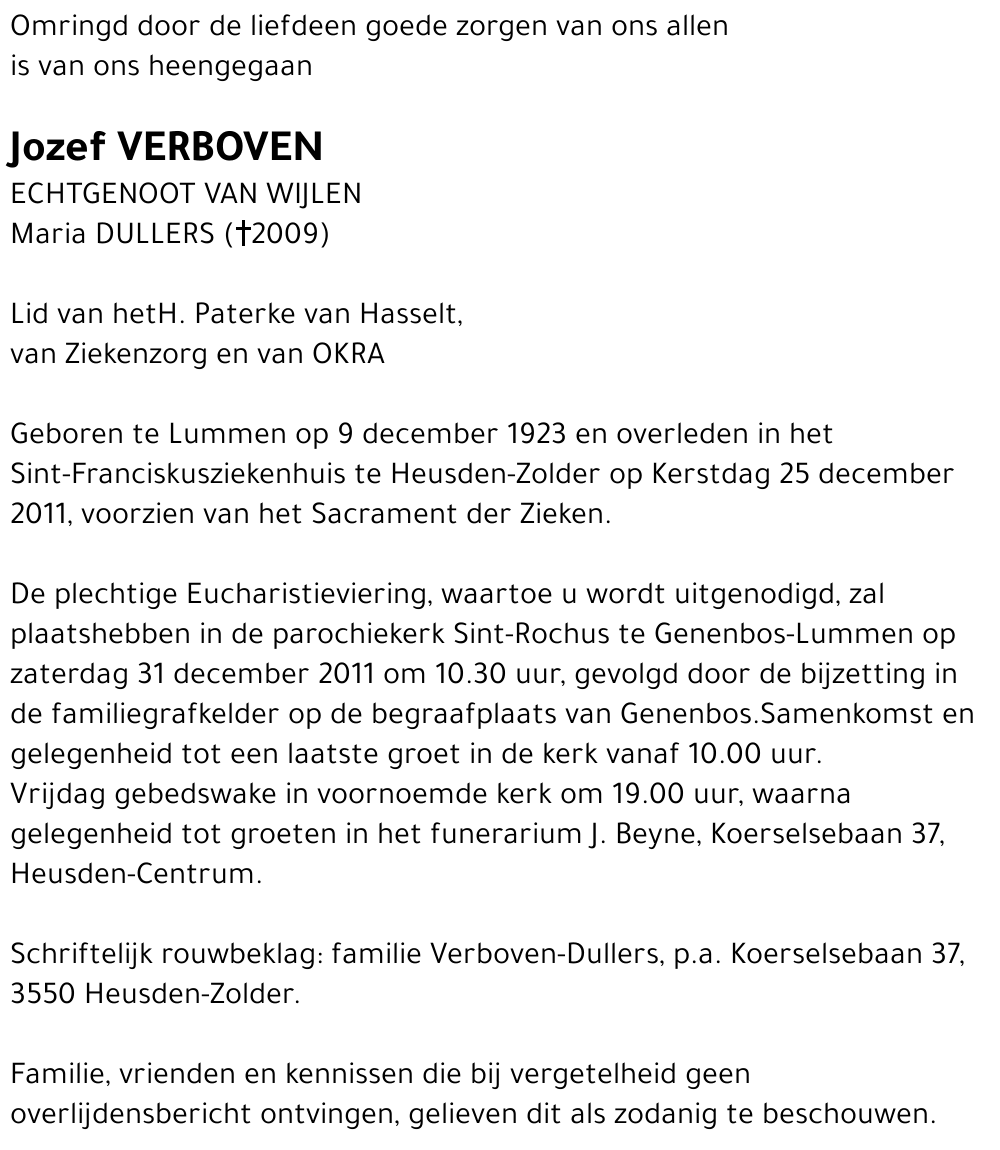 Jozef Verboven