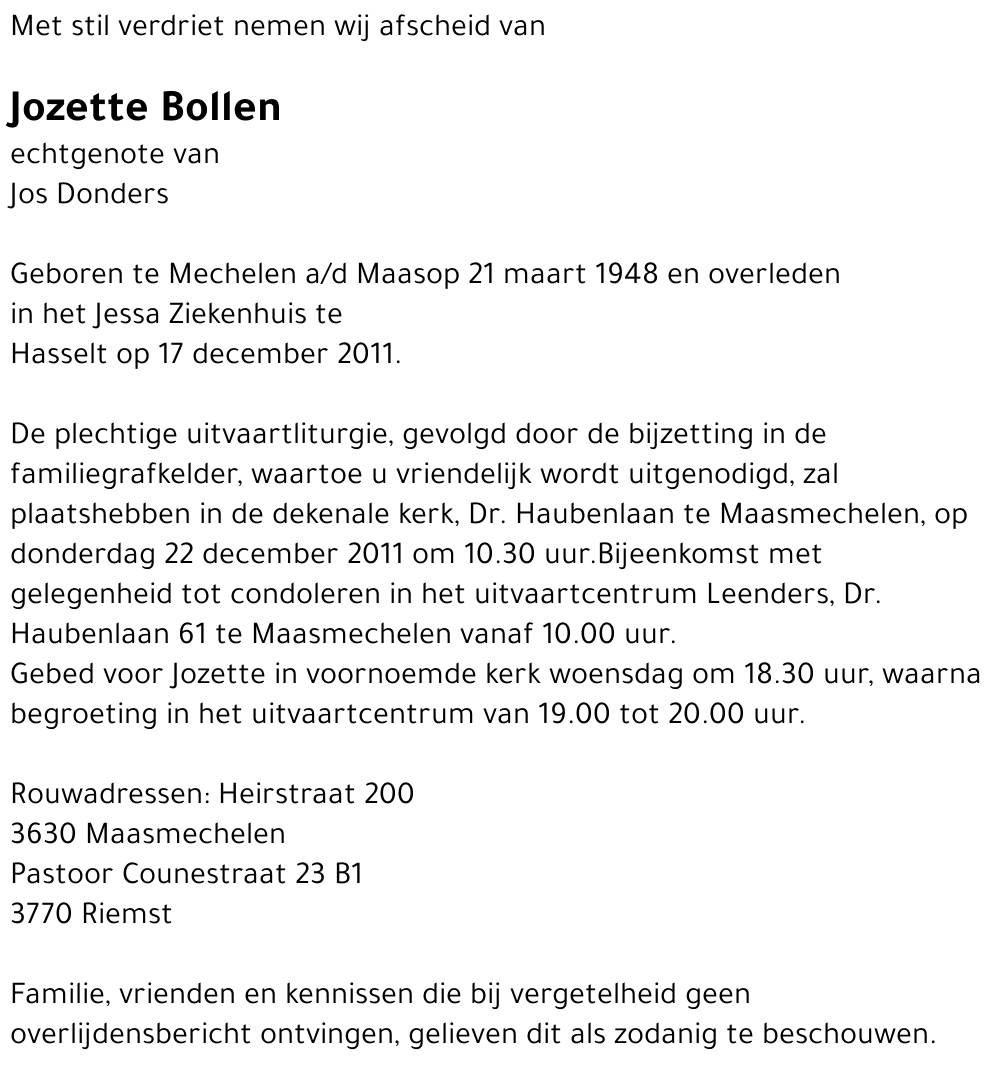 Jozette Bollen