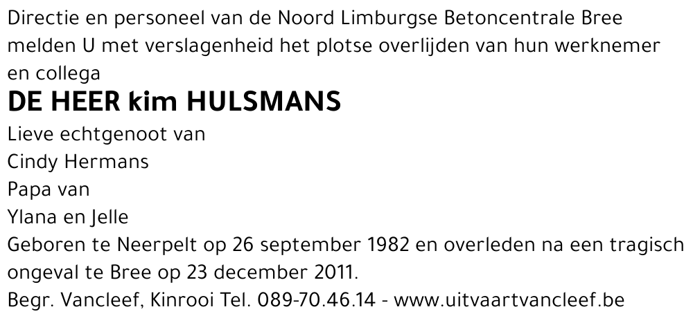 kim Hulsmans