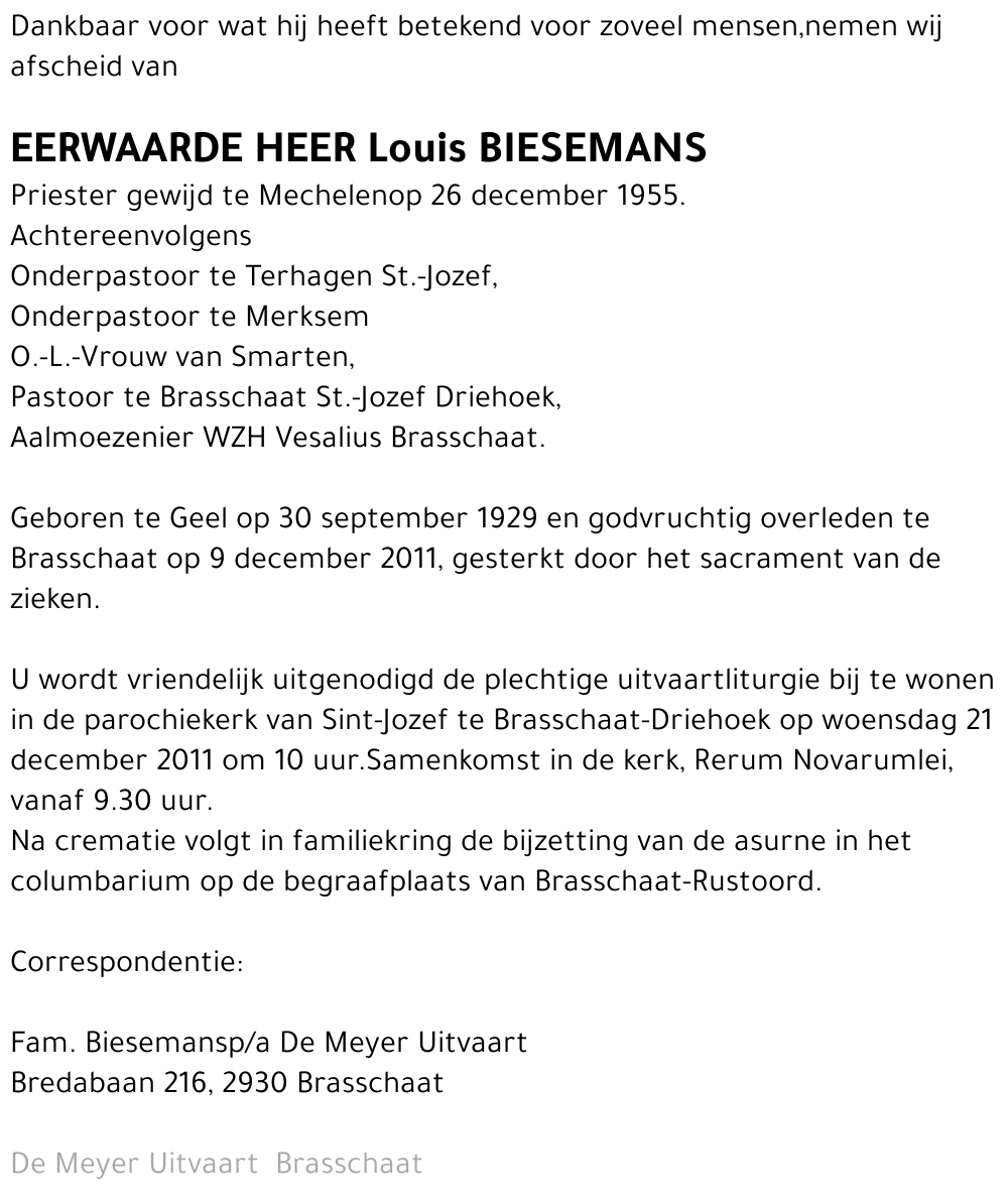 Louis Biesemans