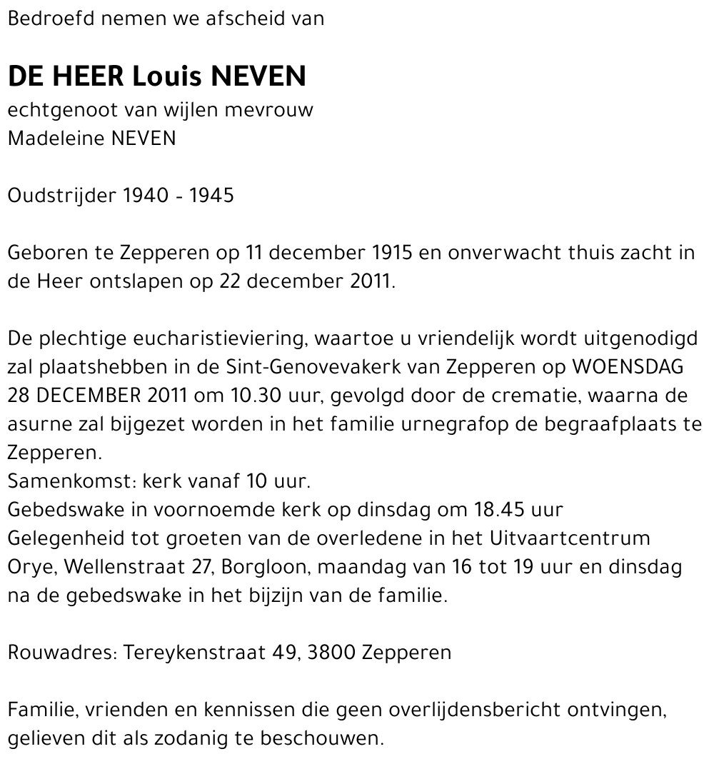 Louis Neven
