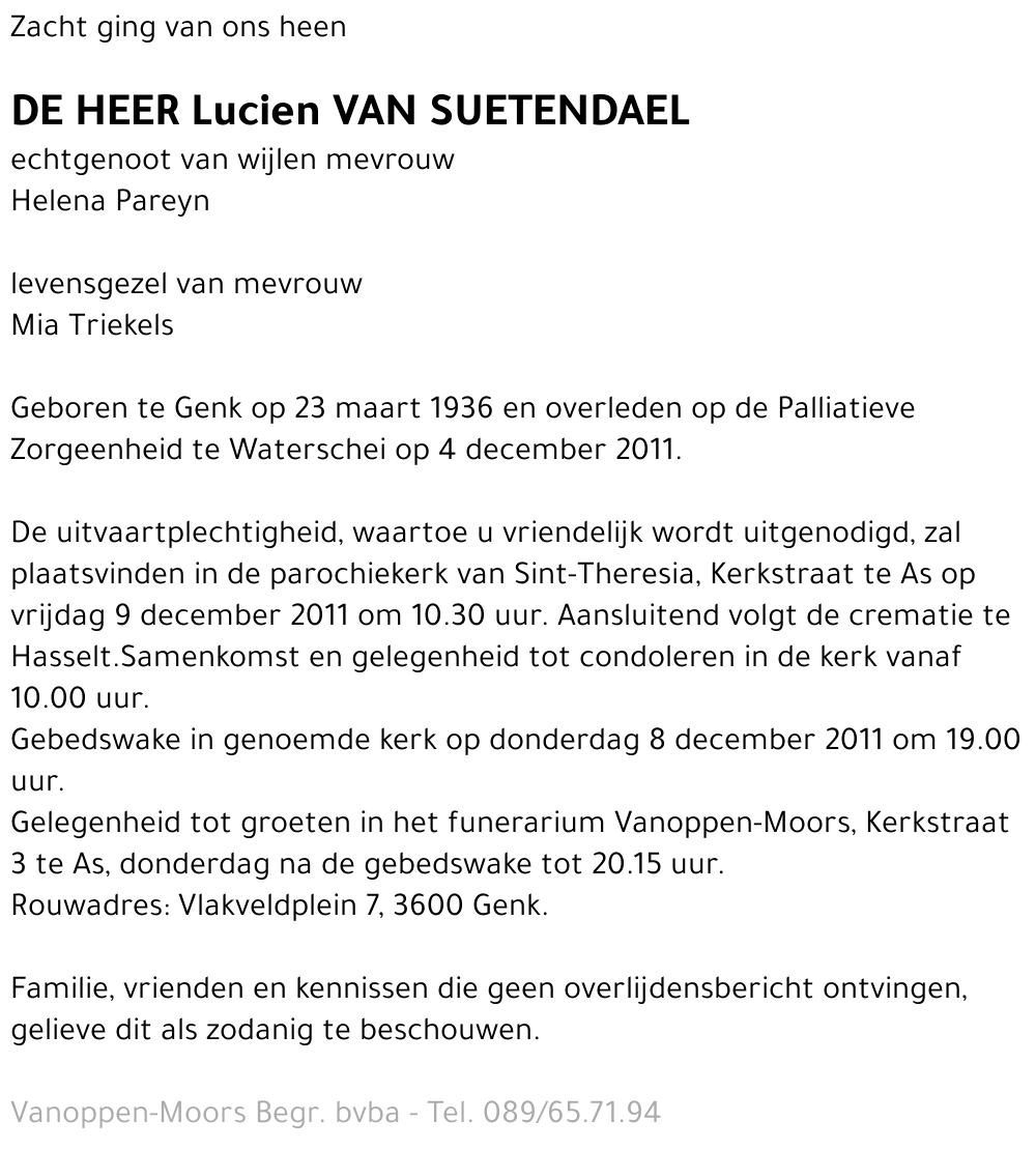 Lucien Van Suetendael