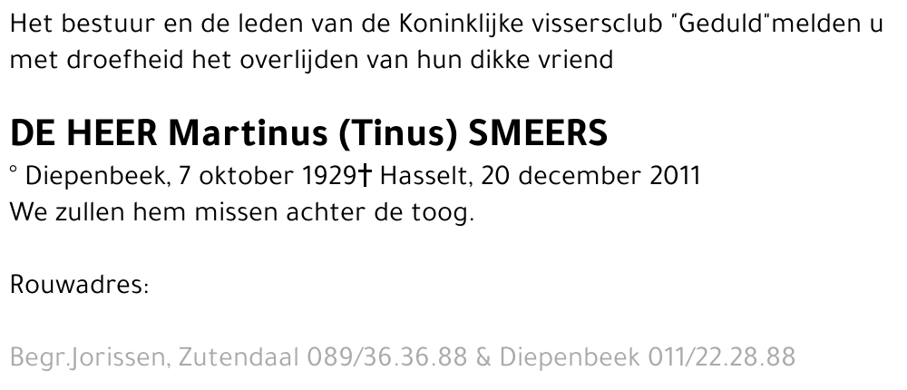 Martinus Smeers