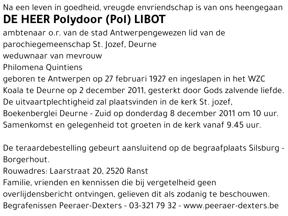Polydoor Libot