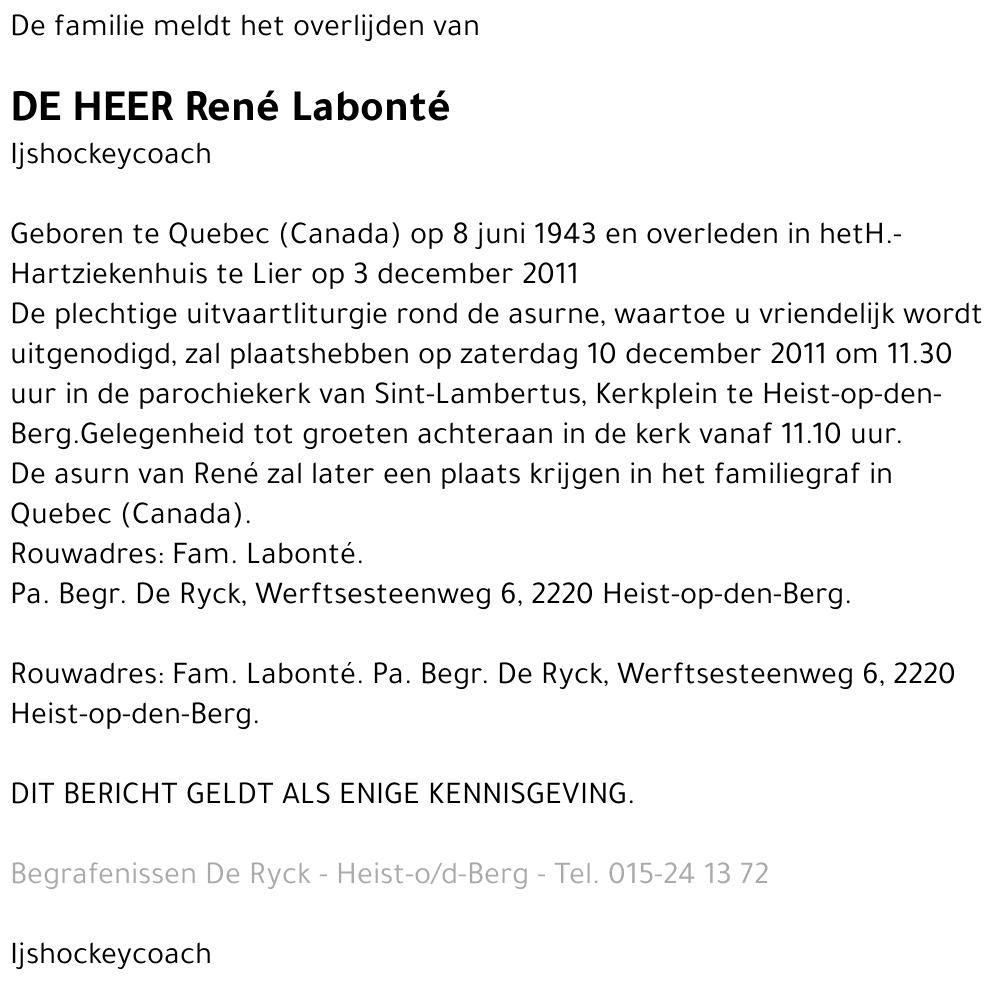 René Labonté