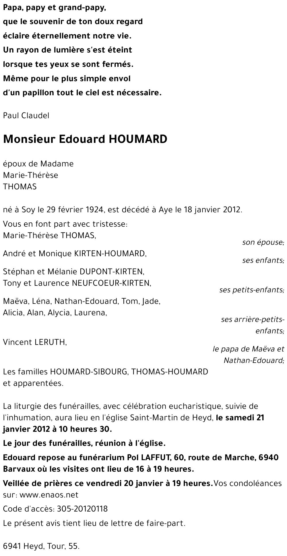 Edouard HOUMARD