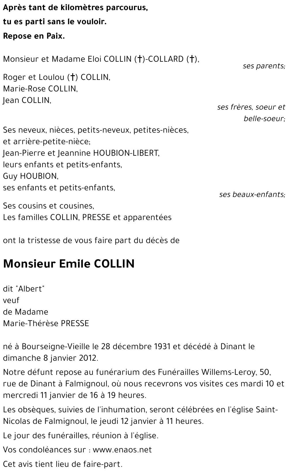 Emile COLLIN