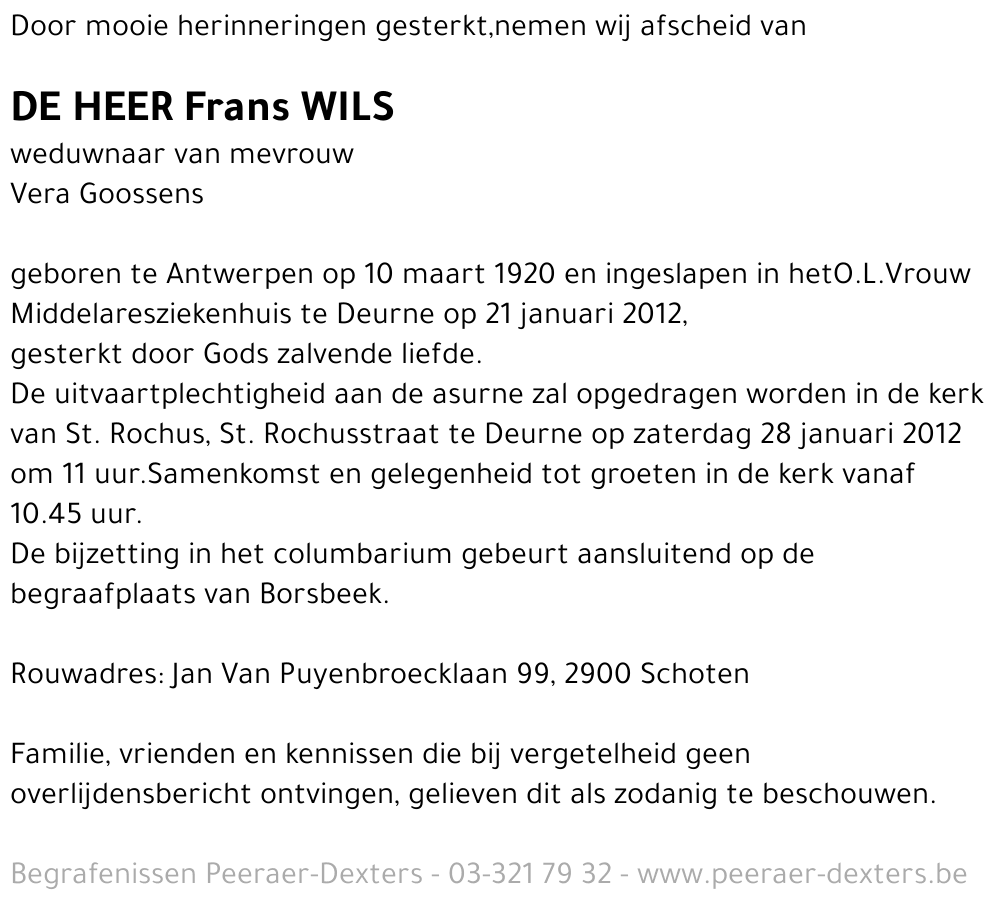 Frans Wils