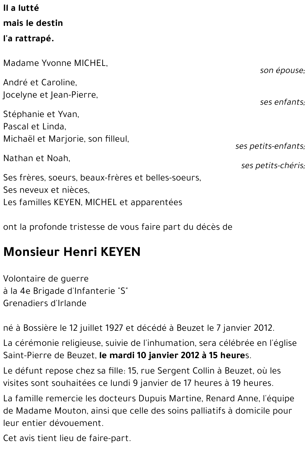 Henri KEYEN