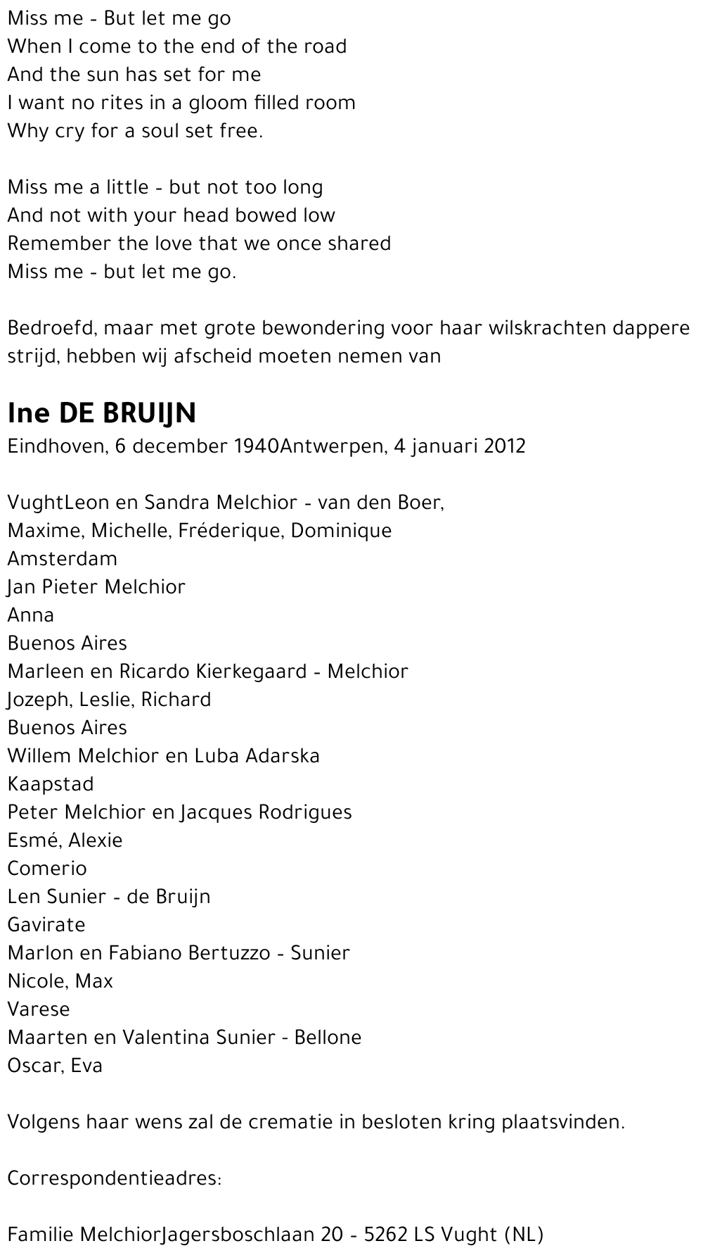 Ine de Bruijn