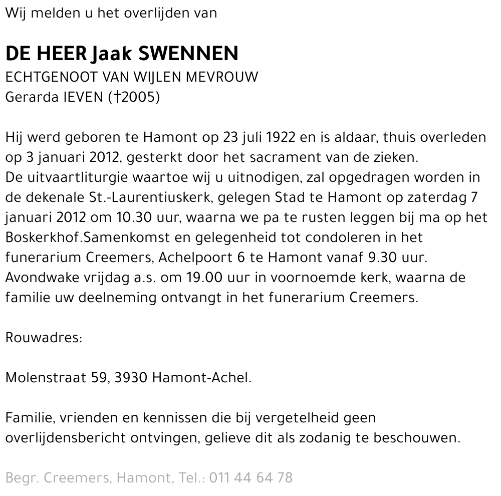 Jaak Swennen