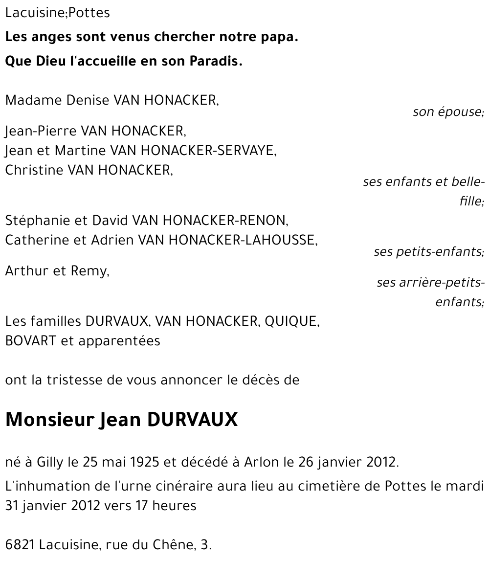 Jean DURVAUX