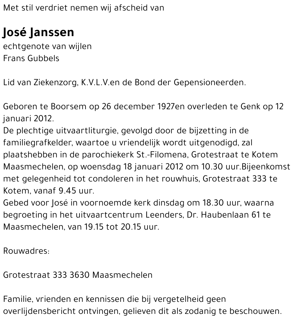 José Janssen