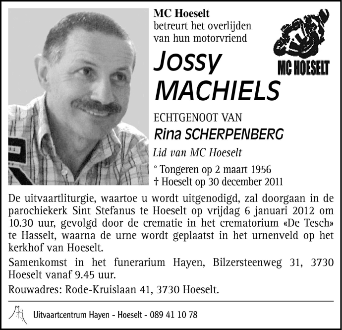 Jossy Machiels